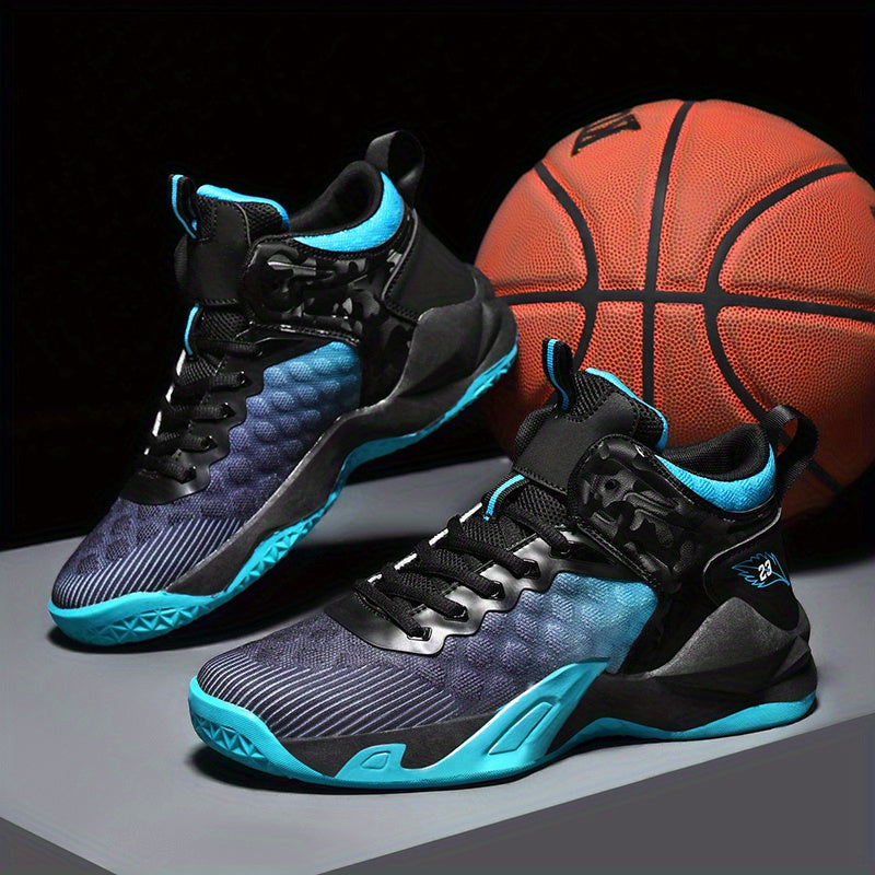 Basketball shoes men' s sports shoes anti slip and comfortable high top basketball sneakers