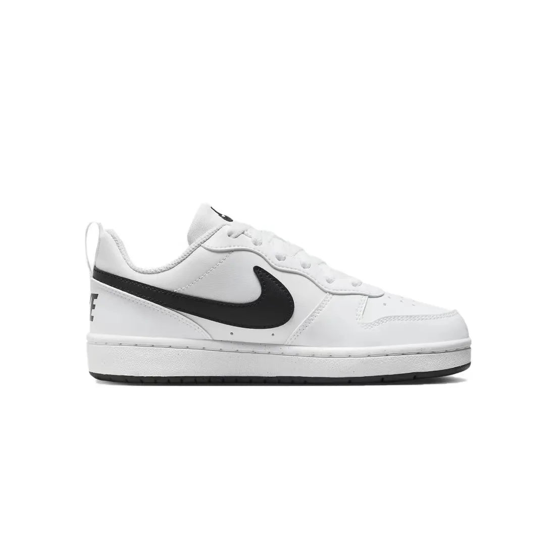 Nike Court Borough Comfortable and Versatile Youth Nike Shoes Anti slip and Durable Children Board Shoes Low cut Women Shoes